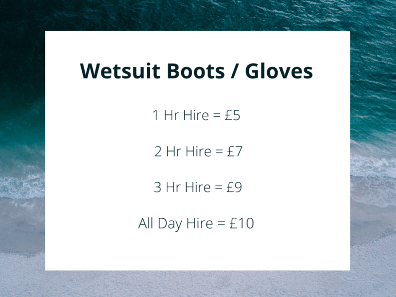 Boots/gloves hire